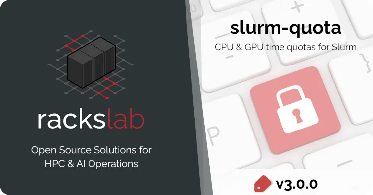 Release of slurm-quota v3.0.0