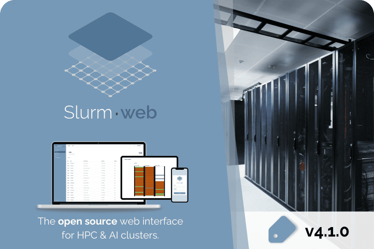 Publication de Slurm-web v4.1.0