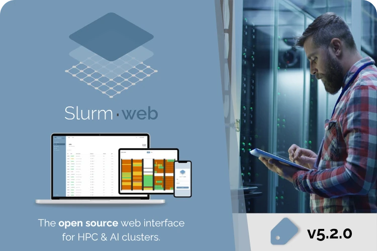 Publication de Slurm-web v5.2.0