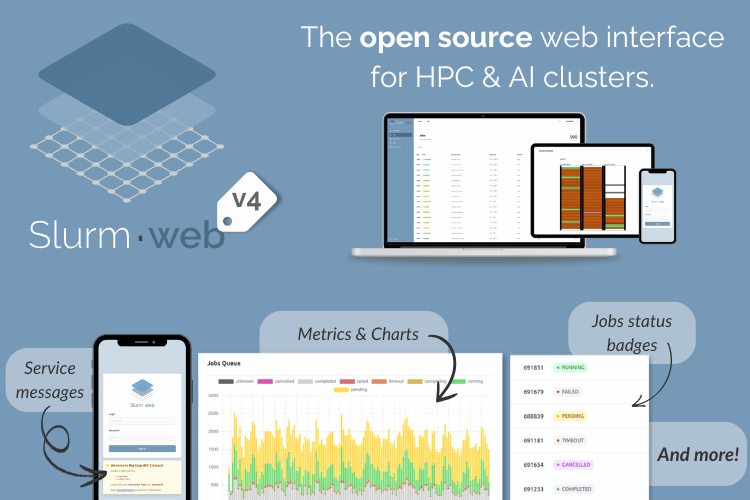 Publication de Slurm-web v4.0.0